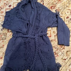 Alanui Fisherman wrap cardigan